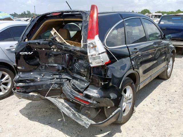 3CZRE3H53AG703562 - 2010 HONDA CR-V EX BLACK photo 4