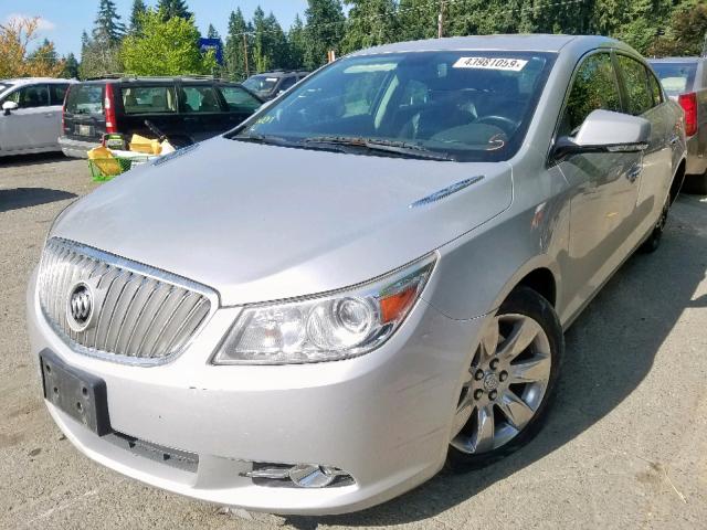 1G4GD5G30CF352038 - 2012 BUICK LACROSSE P SILVER photo 2
