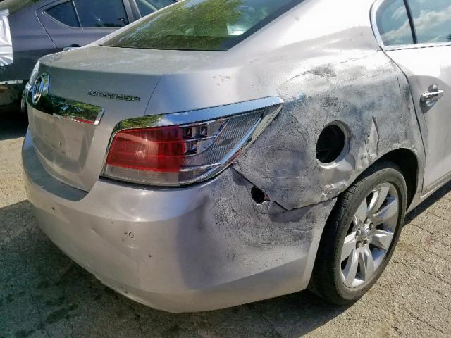 1G4GD5G30CF352038 - 2012 BUICK LACROSSE P SILVER photo 9