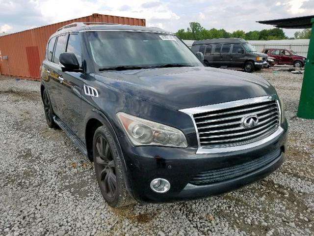 JN8AZ2NE7C9019367 - 2012 INFINITI QX56 BLACK photo 1