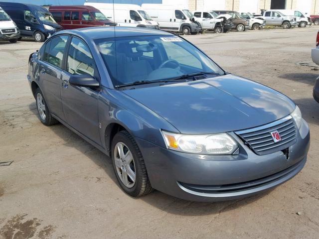 1G8AJ55F56Z209180 - 2006 SATURN ION LEVEL GRAY photo 1