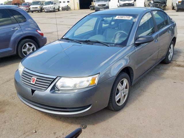 1G8AJ55F56Z209180 - 2006 SATURN ION LEVEL GRAY photo 2