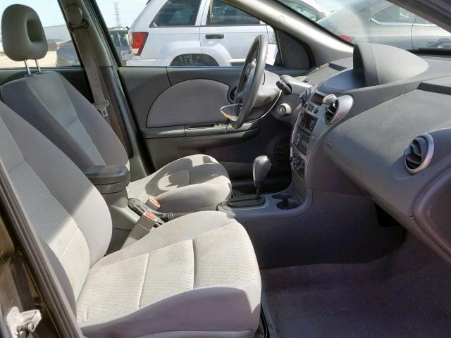 1G8AJ55F56Z209180 - 2006 SATURN ION LEVEL GRAY photo 5