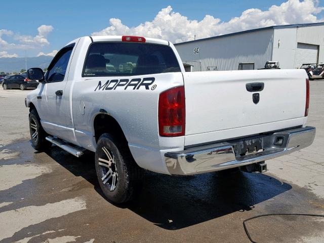 1D7HA16NX2J245948 - 2002 DODGE RAM 1500 WHITE photo 3