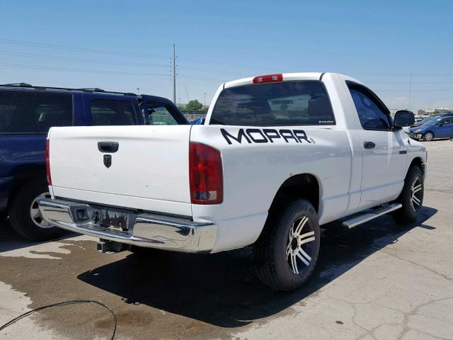 1D7HA16NX2J245948 - 2002 DODGE RAM 1500 WHITE photo 4