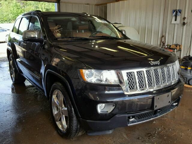 1C4RJFCG3CC317550 - 2012 JEEP GRAND CHER BLACK photo 1