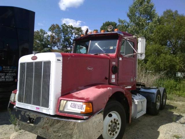 1XPCD29X5KN279091 - 1989 PETERBILT 377 RED photo 2