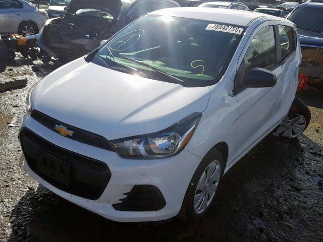 KL8CA6SA3JC429192 - 2018 CHEVROLET SPARK LS WHITE photo 2