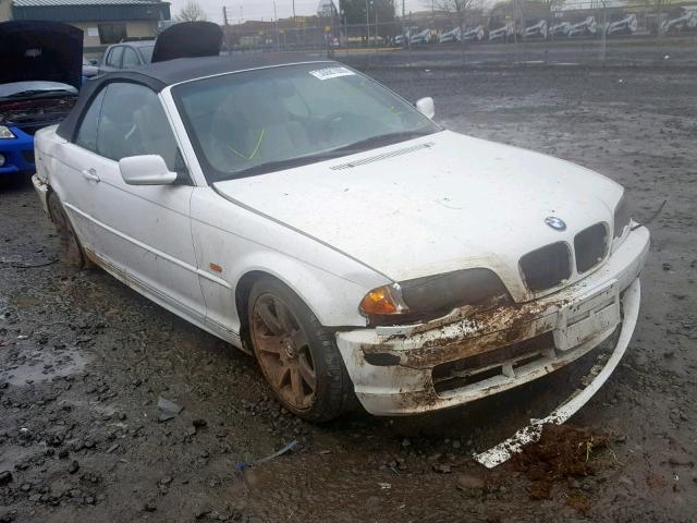 WBABS33471JY55418 - 2001 BMW 325 CI YELLOW photo 1