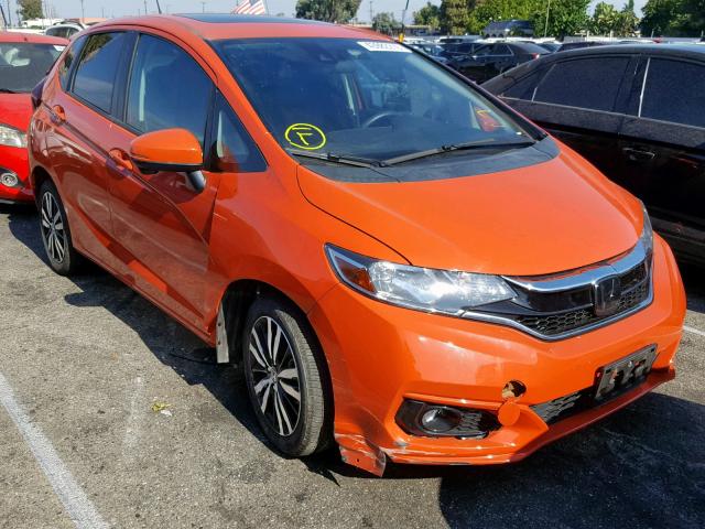 3HGGK5H01JM709952 - 2018 HONDA FIT EX ORANGE photo 1