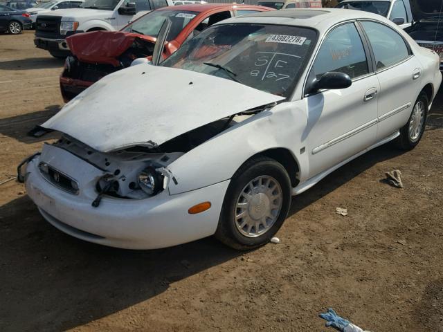 1MEFM53S9XG660871 - 1999 MERCURY SABLE LS WHITE photo 2