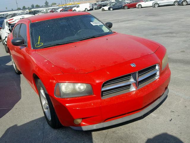 2B3KA33VX9H542005 - 2009 DODGE CHARGER SX RED photo 1