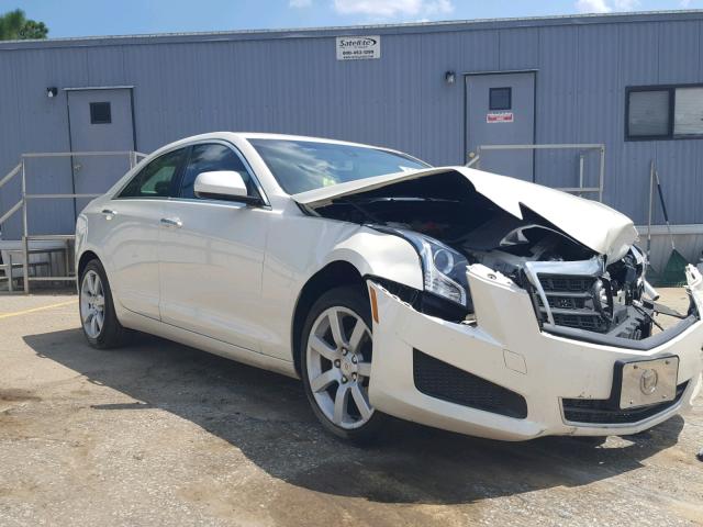 1G6AA5RA7D0121241 - 2013 CADILLAC ATS WHITE photo 1