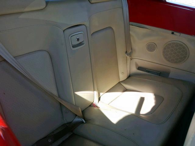 3VWBM31Y35M353501 - 2005 VOLKSWAGEN NEW BEETLE წითელი ფოტო 6