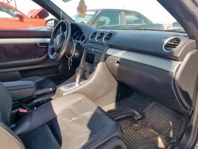 WAUDF48H98K008502 - 2008 AUDI A4 2.0T CA GRAY photo 5