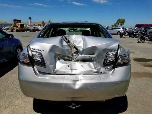 4T1BE46K37U077745 - 2007 TOYOTA CAMRY NEW SILVER photo 9