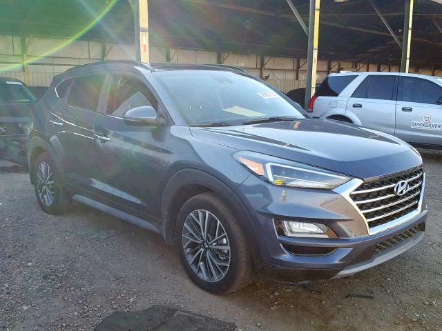 KM8J33AL0KU015532 - 2019 HYUNDAI TUCSON LIM GRAY photo 1