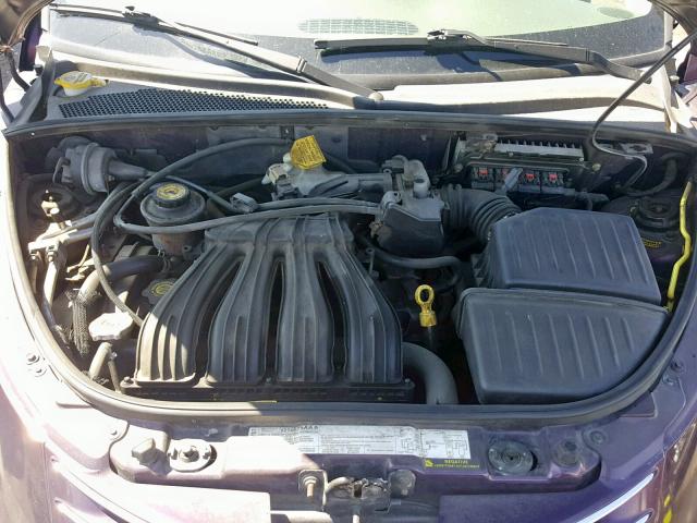 3C8FY68B54T213416 - 2004 CHRYSLER PT CRUISER PURPLE photo 7