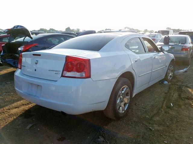 2B3CA3CV7AH256086 - 2010 DODGE CHARGER SX WHITE photo 4