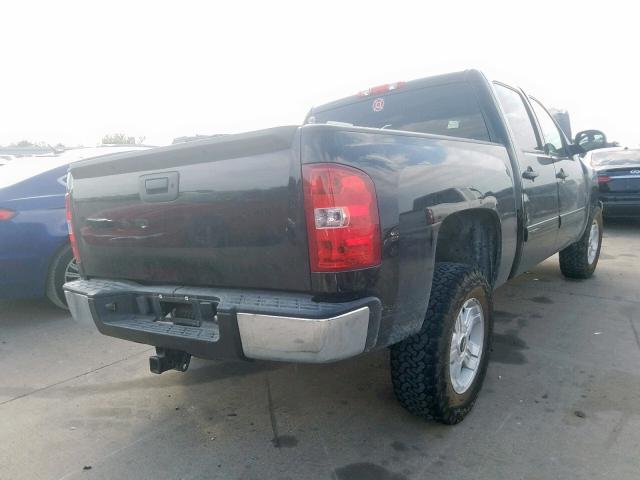 3GCPKSE79DG146893 - 2013 CHEVROLET SILVERADO BLACK photo 4