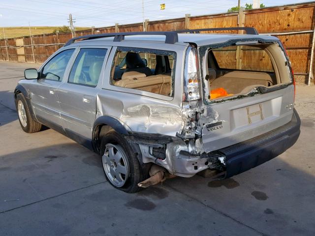 YV1SZ59HX41123111 - 2004 VOLVO XC70 SILVER photo 3