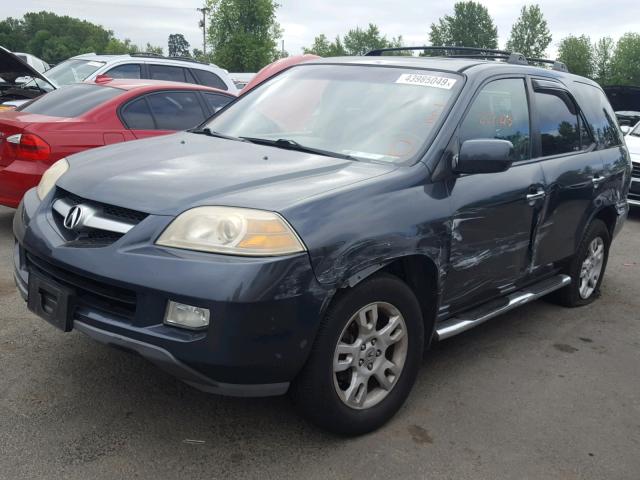 2HNYD18814H540864 - 2004 ACURA MDX TOURIN GRAY photo 2