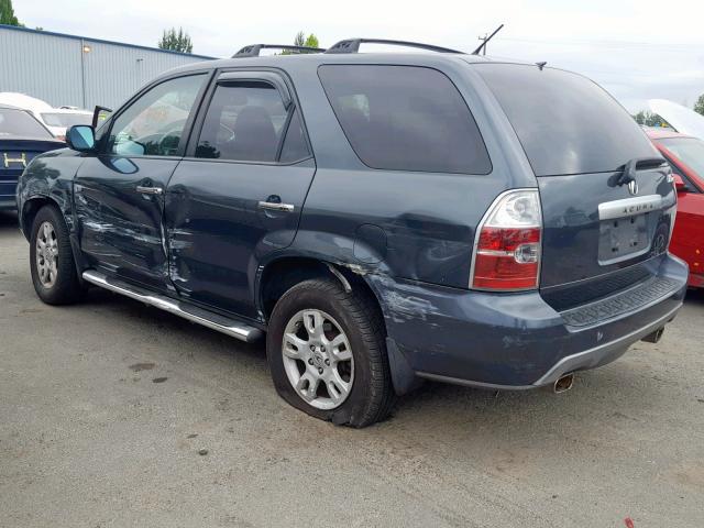 2HNYD18814H540864 - 2004 ACURA MDX TOURIN GRAY photo 3