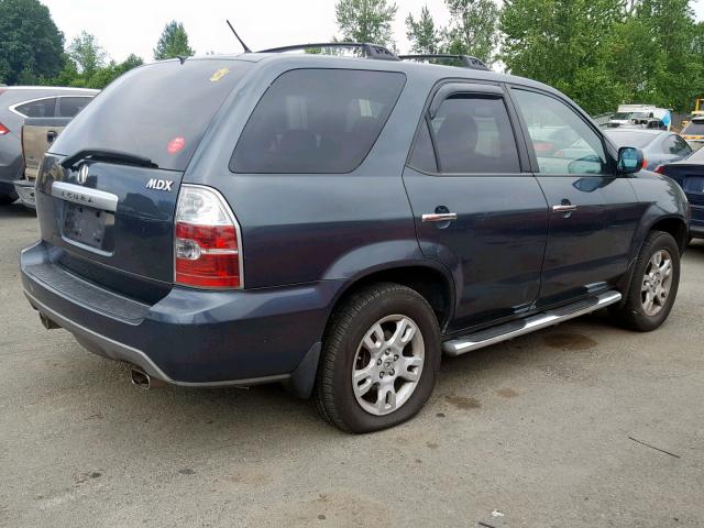 2HNYD18814H540864 - 2004 ACURA MDX TOURIN GRAY photo 4