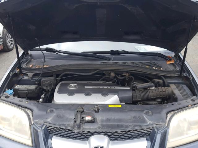 2HNYD18814H540864 - 2004 ACURA MDX TOURIN GRAY photo 7