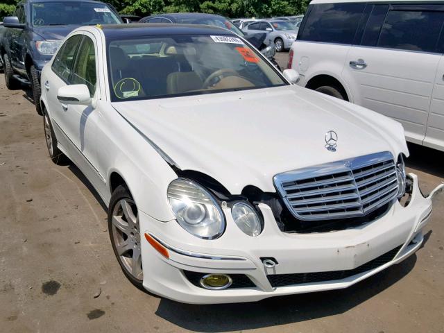 WDBUF56XX7B012722 - 2007 MERCEDES-BENZ E 350 WHITE photo 1