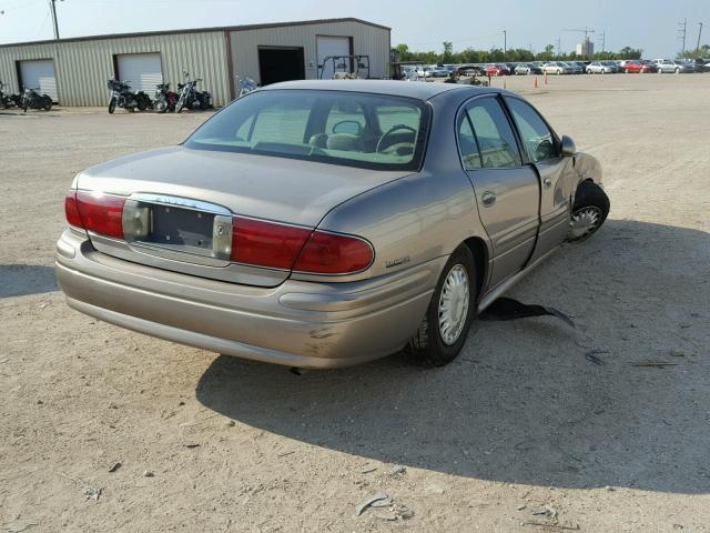 1G4HP54K214276435 - 2001 BUICK LESABRE CU BEIGE photo 4