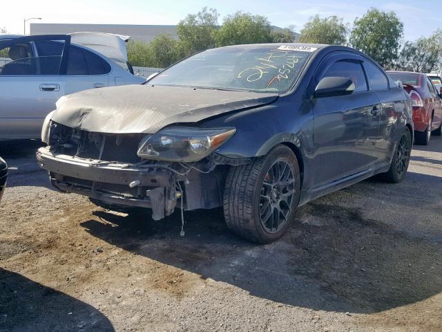 JTKDE177570169235 - 2007 SCION TC BLACK photo 2