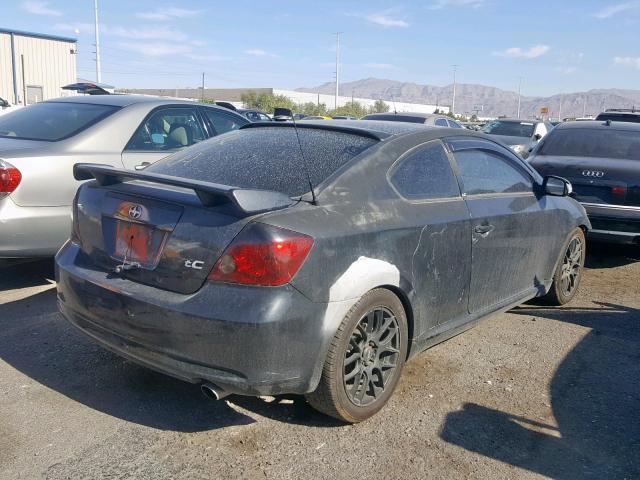 JTKDE177570169235 - 2007 SCION TC BLACK photo 4