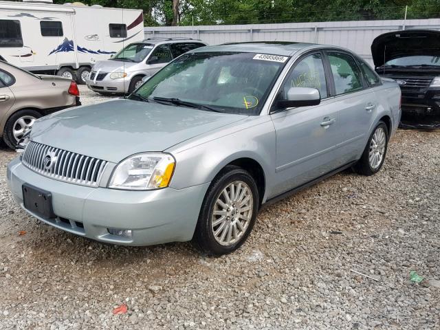 1MEHM43146G602725 - 2006 MERCURY MONTEGO PR მწვანე ფოტო 2