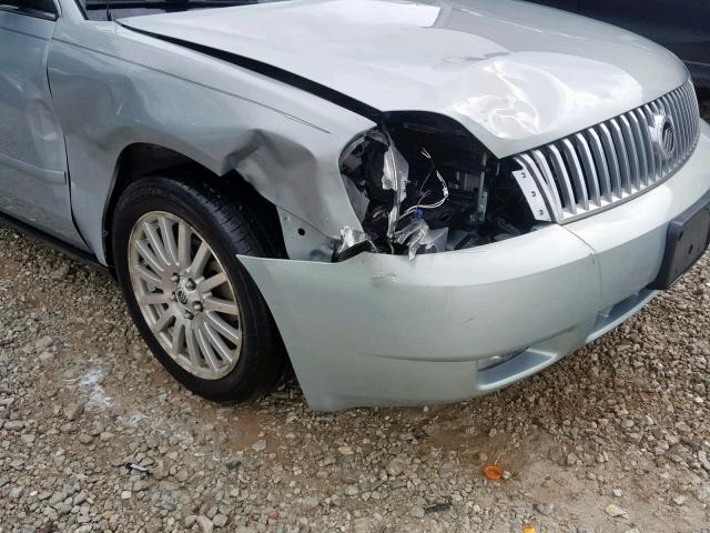 1MEHM43146G602725 - 2006 MERCURY MONTEGO PR მწვანე ფოტო 9