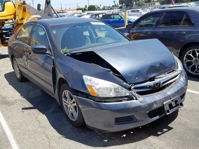 1HGCM56316A167133 - 2006 HONDA ACCORD SE GRAY photo 1