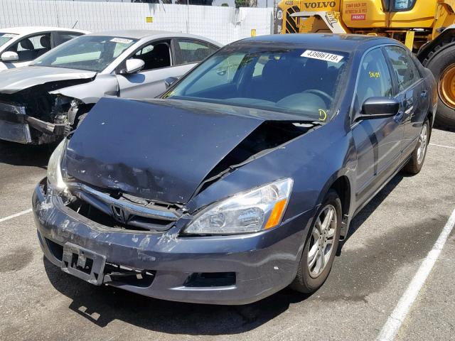 1HGCM56316A167133 - 2006 HONDA ACCORD SE GRAY photo 2