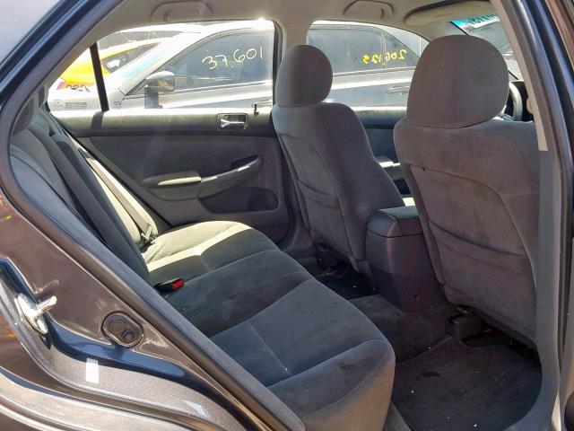 1HGCM56316A167133 - 2006 HONDA ACCORD SE GRAY photo 6