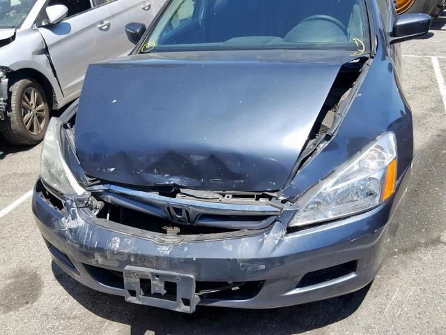 1HGCM56316A167133 - 2006 HONDA ACCORD SE GRAY photo 7