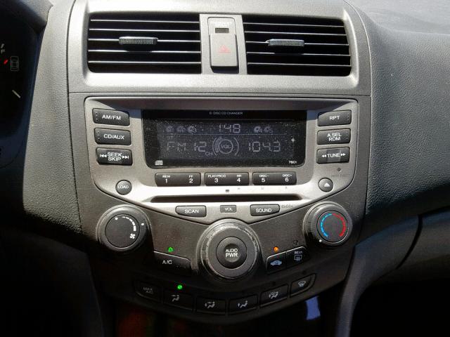 1HGCM56316A167133 - 2006 HONDA ACCORD SE GRAY photo 9