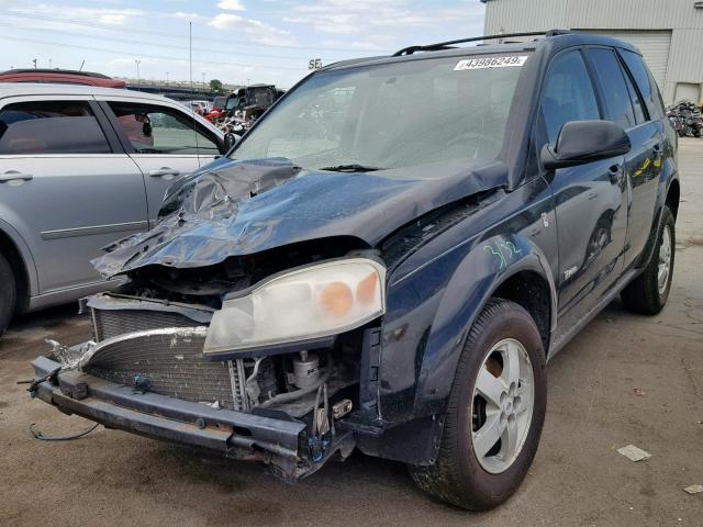 5GZCZ33Z97S873015 - 2007 SATURN VUE HYBRID BLACK photo 2