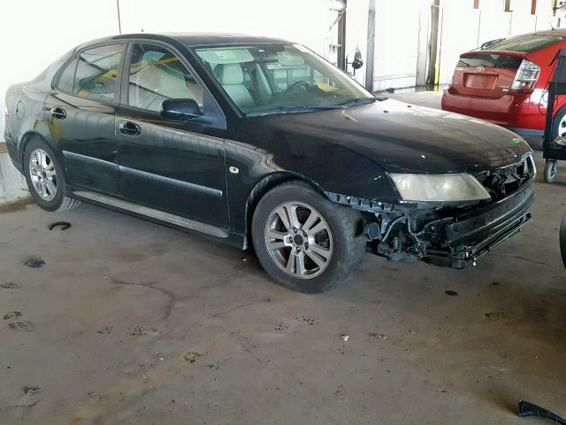 YS3FD46Y671139954 - 2007 SAAB 9-3 2.0T BLACK photo 1