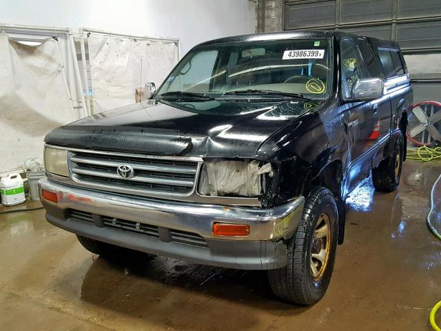 JT4UN22D8V0044916 - 1997 TOYOTA T100 XTRAC BLACK photo 2