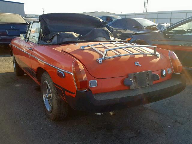 GHN5UH429679G - 1977 MG MGA CONV ORANGE photo 3