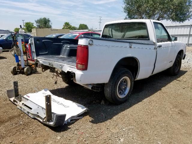 1GCCS14Z0N8141438 - 1992 CHEVROLET S TRUCK S1 WHITE photo 4