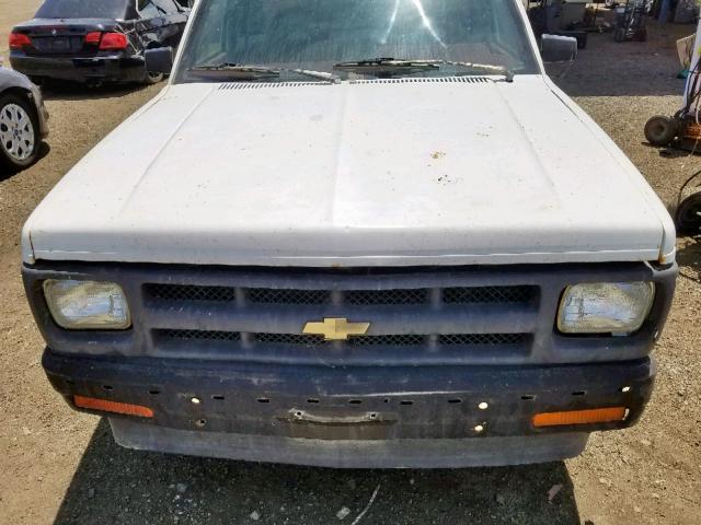 1GCCS14Z0N8141438 - 1992 CHEVROLET S TRUCK S1 WHITE photo 7