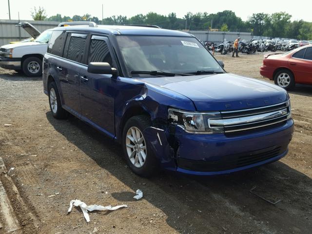 2FMGK5B80DBD05507 - 2013 FORD FLEX SE BLUE photo 1