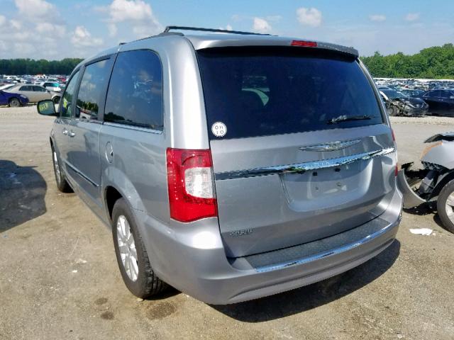 2C4RC1BG2DR632282 - 2013 CHRYSLER TOWN & COU SILVER photo 3