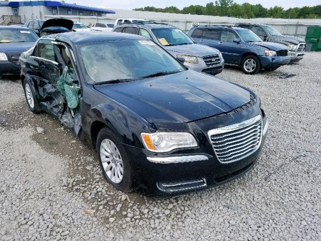 2C3CCAAG6CH115843 - 2012 CHRYSLER 300 BLACK photo 1