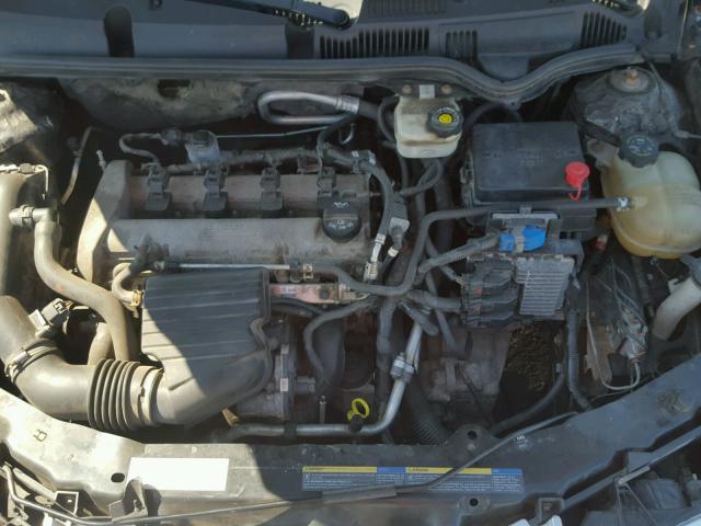 1G8AJ55F57Z164761 - 2007 SATURN ION LEVEL GRAY photo 7